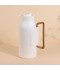 A uniquely designed hospitality thermos with a wooden handle - push-button - 1 liter - 2S1B2000072