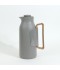 A uniquely designed hospitality thermos with a wooden handle - push-button - 1 liter - 2S1B2000075