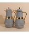 Coffee and tea thermos set, 1 liter + 1 liter capacity - with pump - 2S1BB100119