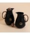 Thermos set with the phrase "Coffee and Tea" and wooden handle - 1 liter + 0.5 liter capacity - 2S1BB200033