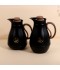 Thermos set with the phrase "Coffee and Tea" and wooden handle - 1 liter + 0.5 liter capacity - 2S1BB200033