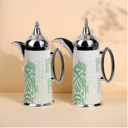 طقم ترامس  بتصميم تراثي - سعة 8. 0 لتر + 0.8 لتر - ضغاط - 2S1BB200076