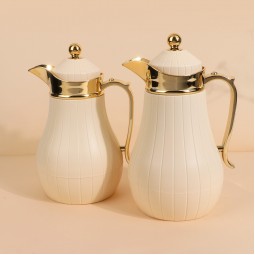 Coffee and tea thermos set - 1 liter + 0.6 liter capacity - 2S1BB200086
