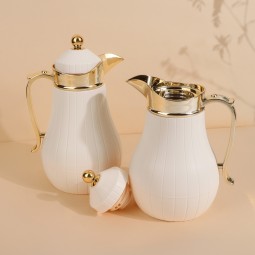 Coffee and tea thermos set - 1 liter + 0.6 liter capacity - 2S1BB200087