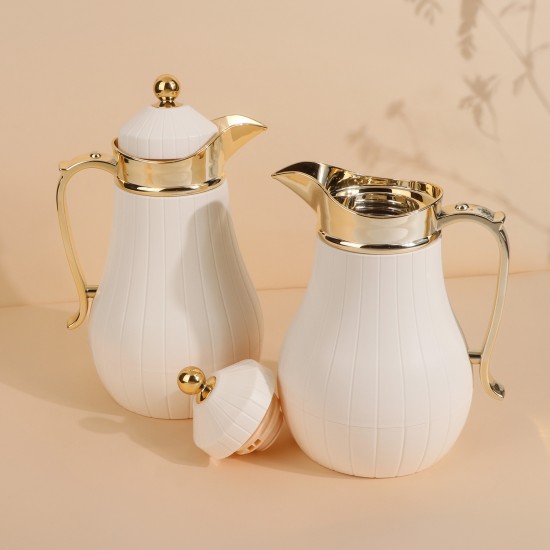 Coffee and tea thermos set - 1 liter + 0.6 liter capacity - 2S1BB200087