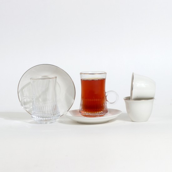 Luxury Tea & Coffee Serving Set – 36 Piece