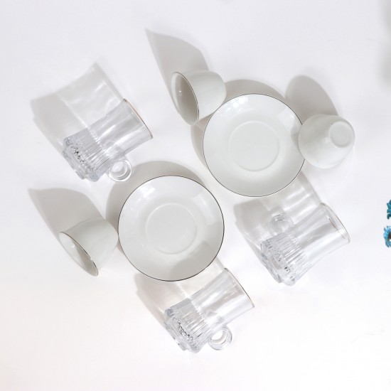 Luxury Tea & Coffee Serving Set – 36 Piece