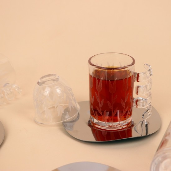 طقم فناجين قهوة وشاي -18 قطعة -2M1TT100197
