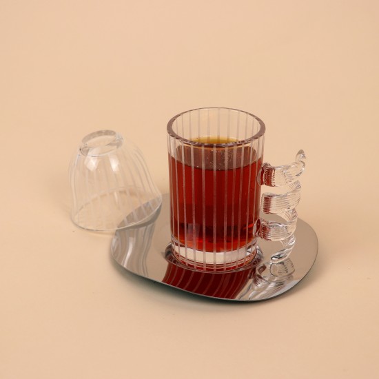 Coffee and tea cup set - 18 pieces - 2M1TT100198