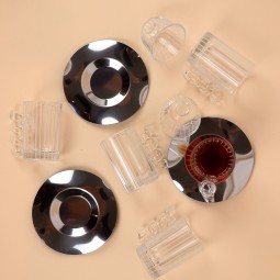 Coffee and tea cup set - 18 pieces - 2M1TT100198