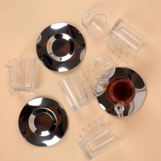 Coffee and tea cup set - 18 pieces - 2M1TT100198
