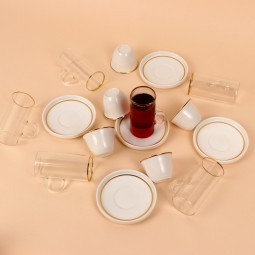 Coffee and tea cup set - 36 pieces - 2M1TT100208