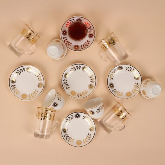 Coffee and tea cup set - 36 pieces - 2M1TT100239