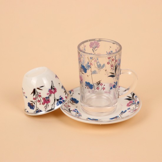 Coffee and tea cup set - 36 pieces - 2M1TT100240