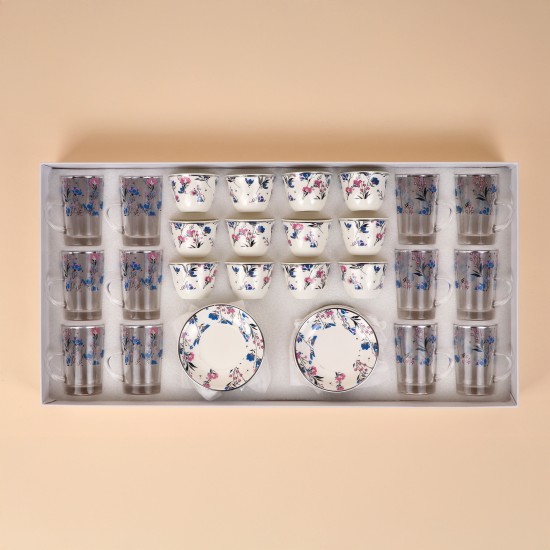 Coffee and tea cup set - 36 pieces - 2M1TT100240