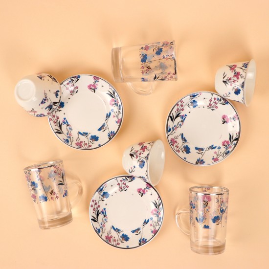 Coffee and tea cup set - 36 pieces - 2M1TT100240