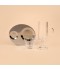 Coffee and tea cup set - 18 pieces - 2M1TT200035