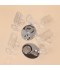 Coffee and tea cup set - 18 pieces - 2M1TT200035