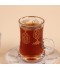 طقم ضيافة شاي و قهوة بنقوش عصرية وحواف ذهبية - 36 قطع