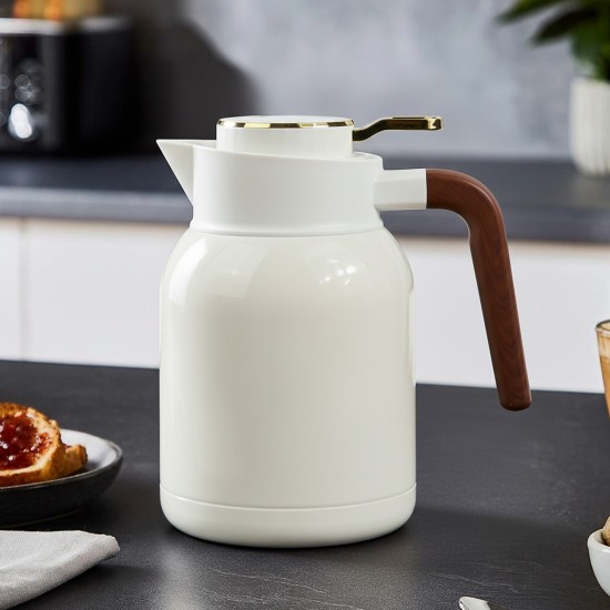 Beige Thermos Flask - 1.5L