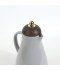 Luxury Wooden Design Thermos Flask - Grey and Wood Color - 1 Liter Capacity