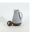 Luxury Wooden Design Thermos Flask - Grey and Wood Color - 1 Liter Capacity