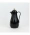 Luxury Black Thermos Flask with Gold-Touch Lid - 1 Liter
