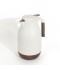 Thermos with a modern design and wooden touches - white - 1.5 litre capacity Thermos with a modern design and wooden touches - white - 1.5 litre capacity