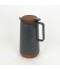 Thermos Flask with Stylish Wooden Design - Grey - 1.6L