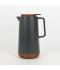 Thermos Flask with Stylish Wooden Design - Grey - 1.6L