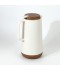 Thermos Flask with Elegant Wooden Design - White - 1.6L