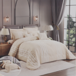 Bed quilt with a distinctive and elegant design for two people - 8 pieces