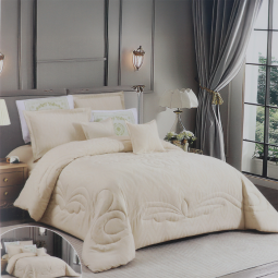 Bed quilt with a distinctive and elegant design for two people - 8 pieces