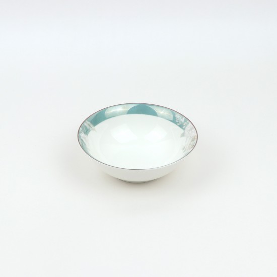 Decorative Porcelain Round Bowl Dish - 6"