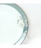 8" Round Floral Porcelain Flat Plate
