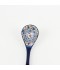 Classic floral ceramic spoon