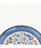 Classic Floral Ceramic Round Plate - 8"