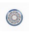 Classic Floral Ceramic Round Plate - 8"