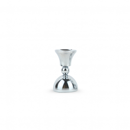 Silver Steel Candlestick - 2MM10-49