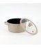 Granite cookware set with a unique design, beige color - 10 pieces - 2S1AA100077
