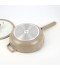Granite cookware set with a unique design, beige color - 10 pieces - 2S1AA100077