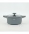 Granite cookware set with a unique design, gray color - 13 pieces - 2S1AA200070