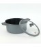 Granite cookware set with a unique design, gray color - 13 pieces - 2S1AA200070