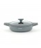 Granite cookware set with a unique design, gray color - 13 pieces - 2S1AA200070