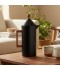Black Thermos Flask with Wooden Handle and Finish - 1 Liter Black Thermos Flask with Wooden Handle and Finish - 1 Liter