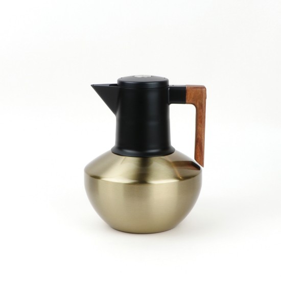 Luxury 1 liter gold tea and coffee thermos Luxury 1 liter gold tea and coffee thermos