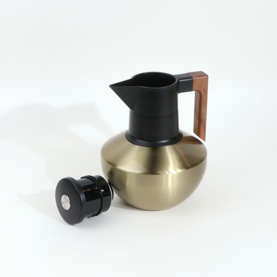 Luxury 1 liter gold tea and coffee thermos Luxury 1 liter gold tea and coffee thermos