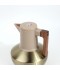 Luxury stainless steel tea and coffee thermos, gold-black color, 1 liter capacity