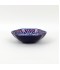 Ceramic deep plate with colorful geometric patterns - 7 inches