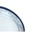 Premium Melamine Bowl with Blue Embossing - 18 x 4 cm